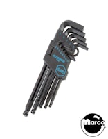 Hex wrench set - 13 piece SAE 1/20 - 3/8 inch
