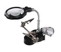 Helping Hand Magnifier with LED jig