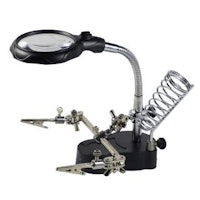 Helping Hand Magnifier with LED jig