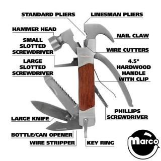 Hammer with 14-in-1 Multi-Tool