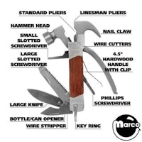 Hammer with 14-in-1 Multi-Tool