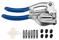 Hole punch tool kit - heavy duty 17 piece