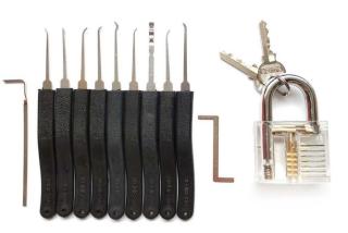 Lock pick kit 15 piece