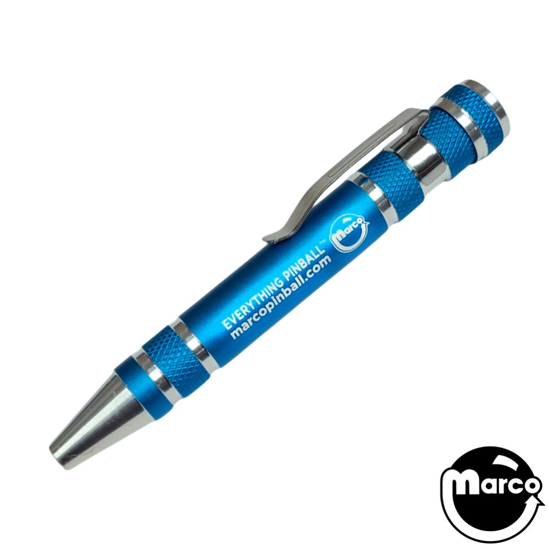 77-MBS - Pocket Sized Magentic Tip Multi-Bit Screwdriver - Marco