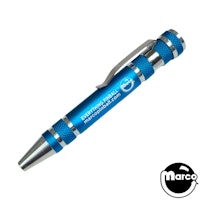 Pocket Sized Magentic Tip Multi-Bit Screwdriver