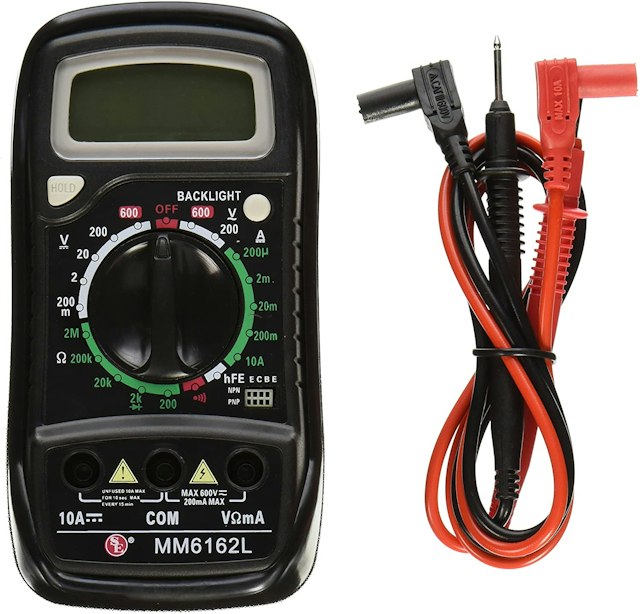Multimeter - with backlight