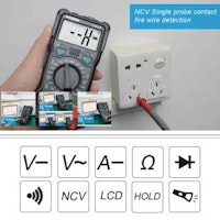 Multimeter - backlight and NCV