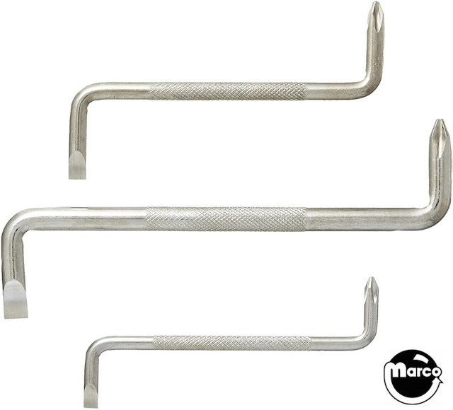 Screwdriver set - 3 piece offset