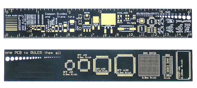 Ruler - 6" printed circuit board