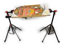 PinTisserie™ playfield rotisserie / bike jig