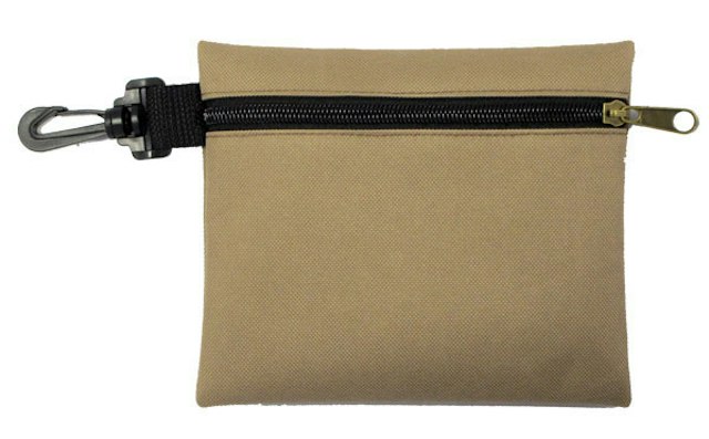 Storage pouch with zipper 5 x 6 inches