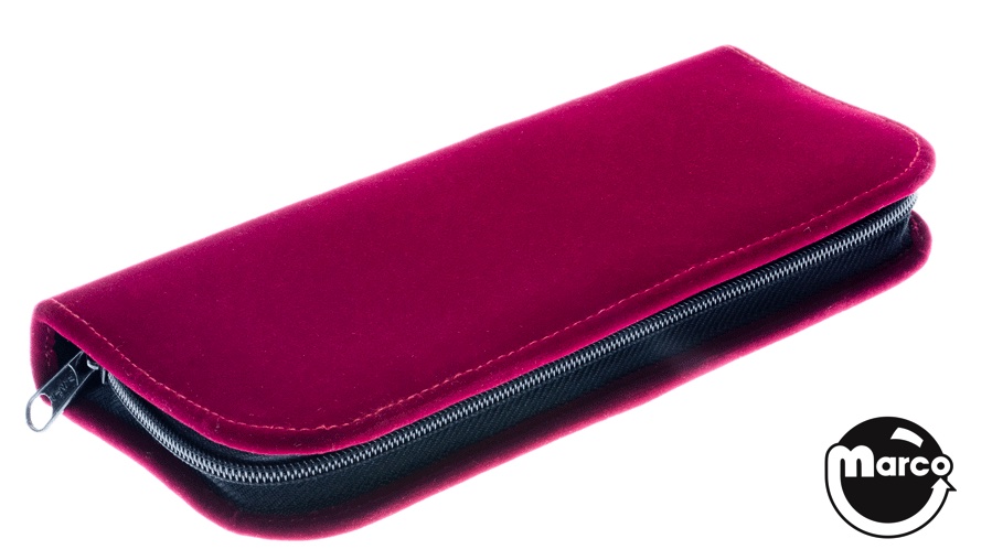 Storage pouch with zipper 3-3/4 x 8-1/2 inches