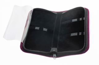 Storage pouch with zipper 3-3/4 x 8-1/2 inches