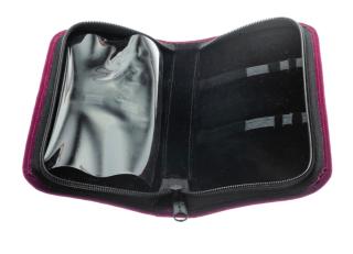 Storage pouch with zipper 3-3/4 x 8-1/2 inches