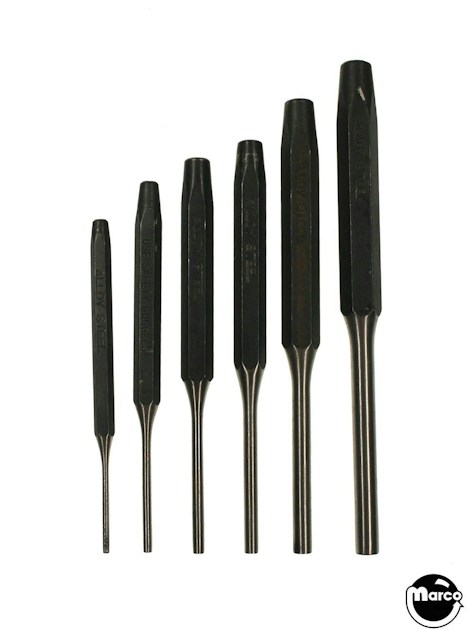 Pin punch set - 6 piece