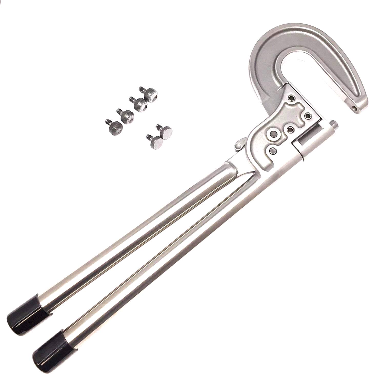 Rivet squeezer with 3 inch yoke