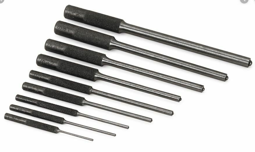77-RPP21135 - Roll pin punch set - 9 piece - Marco Specialties