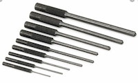 Roll pin punch set - 9 piece