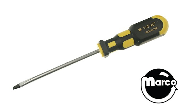 Screwdriver slotted 5 inch mag tip