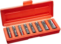 Deep socket set 1/4 inch drive 9 piece METRIC
