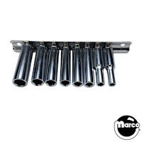 Deep socket set 1/4 inch drive 8 piece SAE
