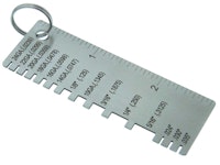 Metal thickness gauge