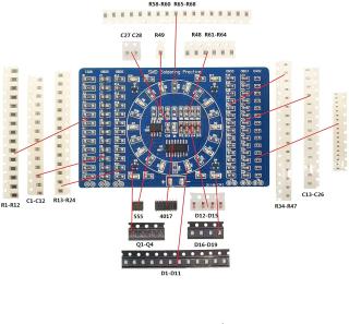 SMD soldering practice kit