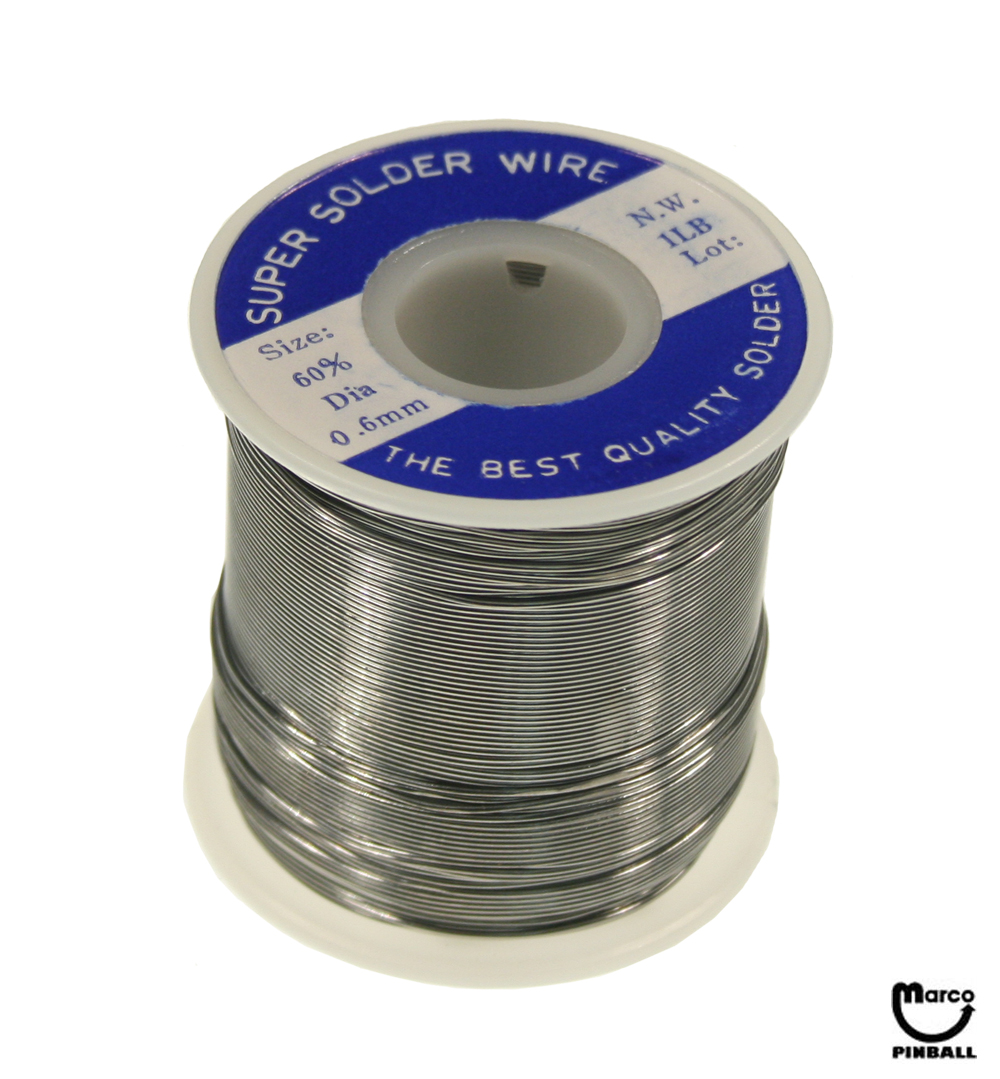 Solder - 1 pound spool .6mm 60/40
