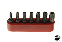 Bit Set - tamper proof Torx 7 pc