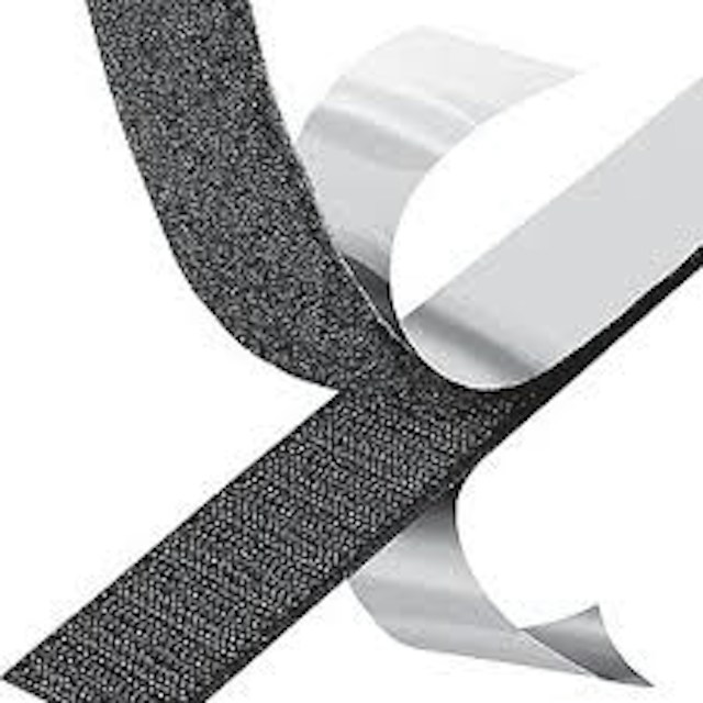 Hook & Loop Velcro® tape black