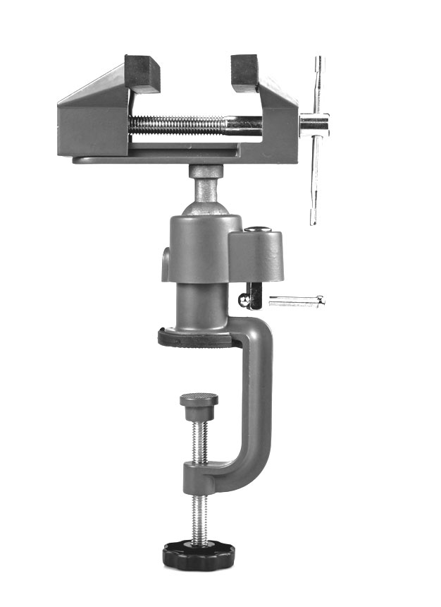 Universal aluminum table vise 3 inch jaw