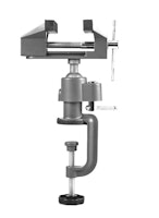Universal aluminum table vise 3 inch jaw