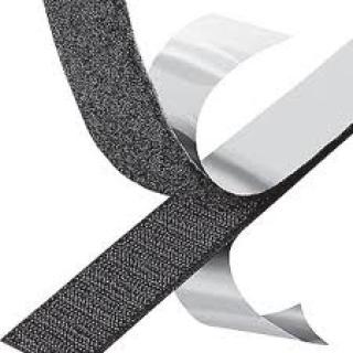 Hook & Loop Velcro®  tape black