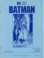 BATMAN (Data East) Manual