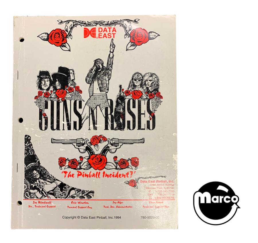 GUNS N ROSES (Data East) Manual