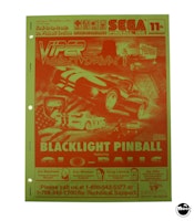 VIPER NIGHT DRIVIN (Sega) Manual