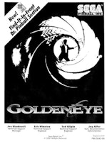GOLDENEYE (Sega) Manual - Original
