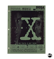 X-FILES (Sega) Manual