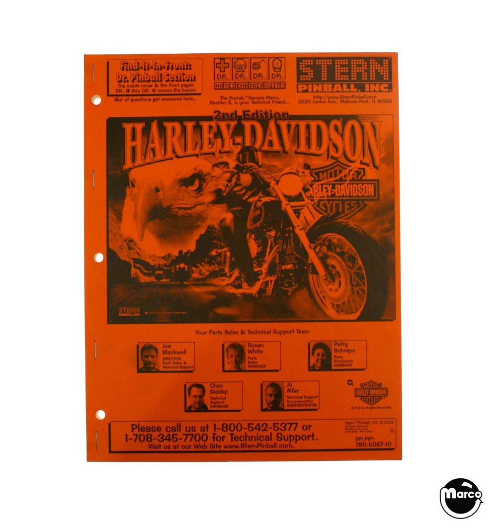 HARLEY DAVIDSON 2nd  (Stern) Manual