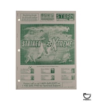 STRIKER XTREME (Stern) Manual