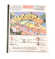 ROLLER COASTER TYCOON (Stern) Manual