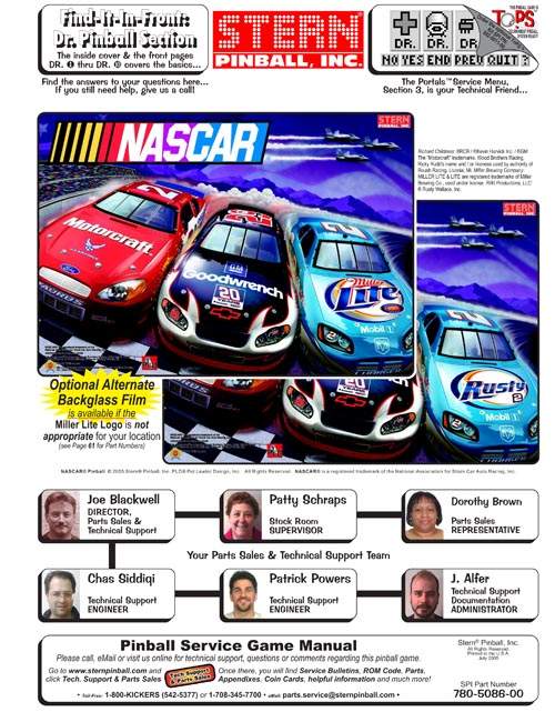 NASCAR (Stern) Manual