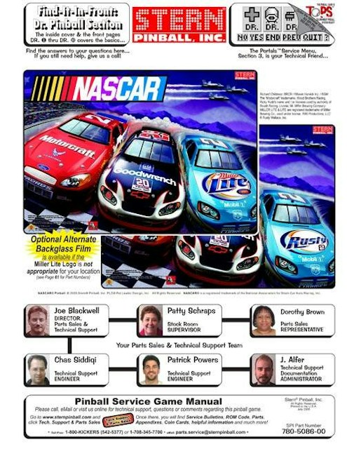 NASCAR (Stern) Manual