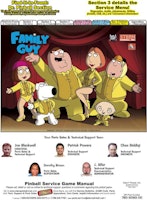 FAMILY GUY (Stern) Manual
