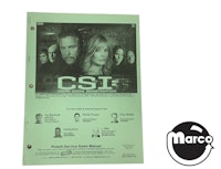 CSI (Stern) Manual