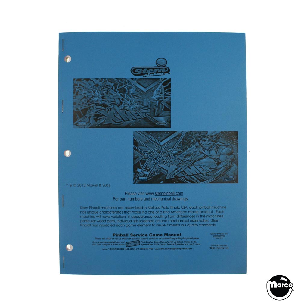 X-MEN (Stern) Manual