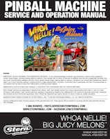 WHOA NELLIE (Stern) Manual