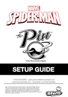 Spider-man The pin set up guide/manual
