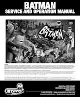 BATMAN 66 LE (Stern) Manual