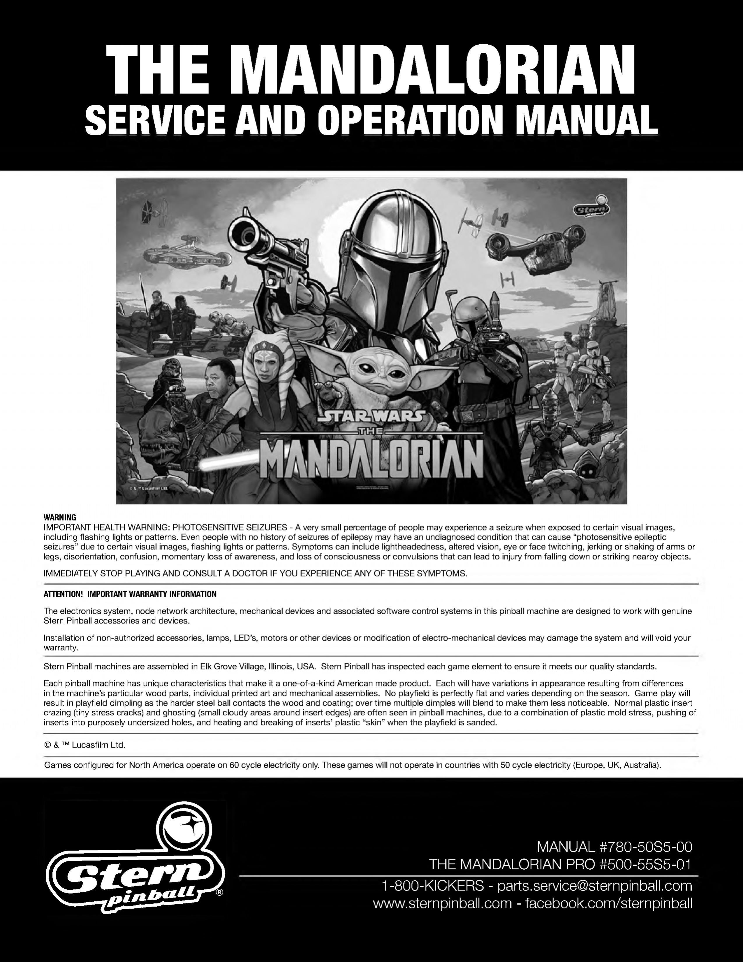 MANDALORIAN PRO (Stern) Manual